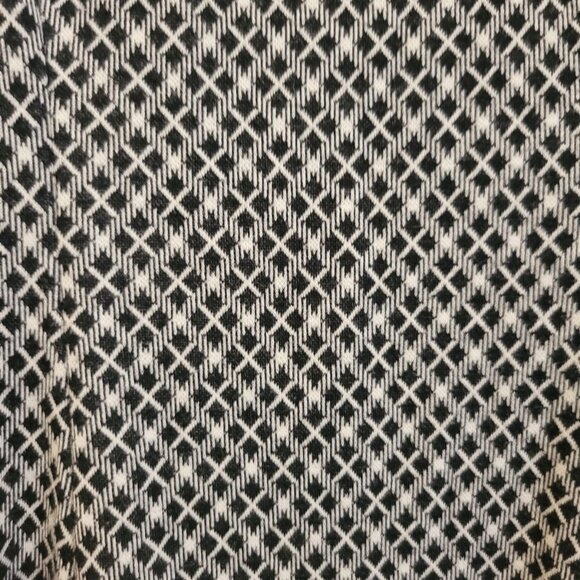 Vintage Check Dress with Zipper and Darts - Picture 2 of 3